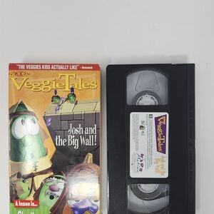 VeggieTales Josh and the Big Wall VHS